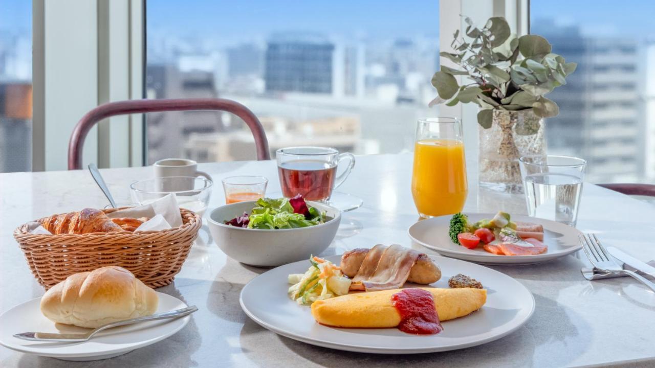 Miyako Hotel Hakata Fukuoka  Luaran gambar Breakfast at the hotel