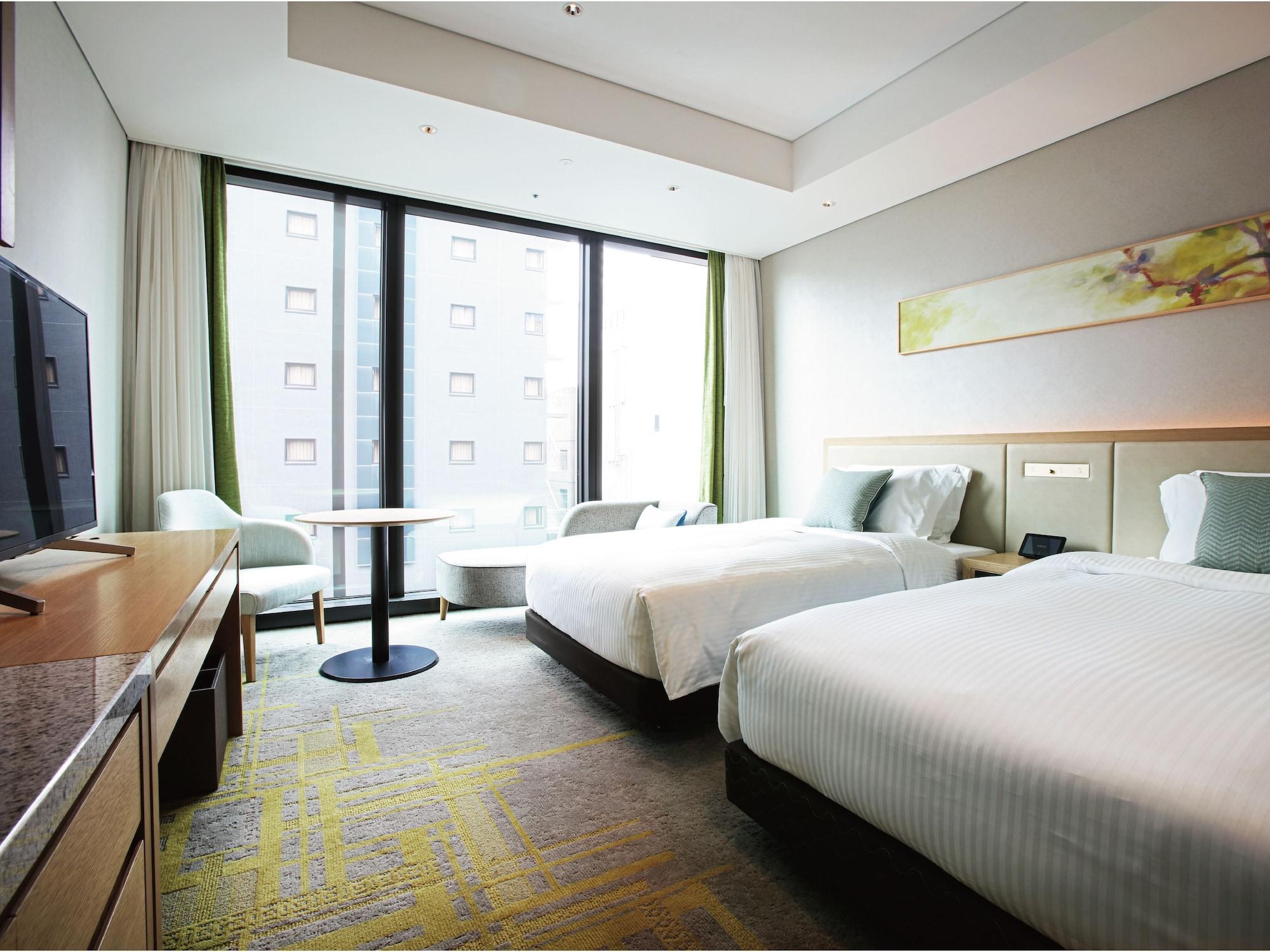 Miyako Hotel Hakata Fukuoka  Luaran gambar Deluxe Twin